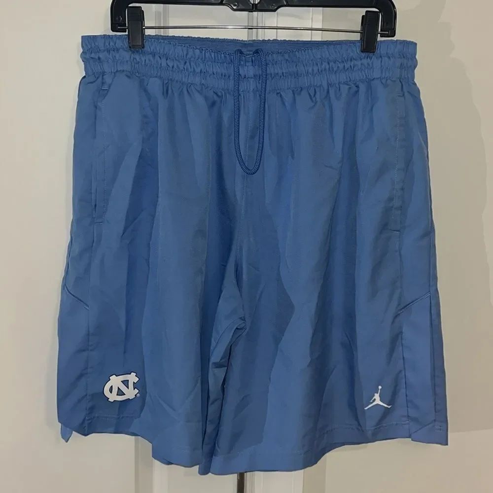 Jordan UNC North Carolina Jumpman split leg gym basketball training shorts XXL